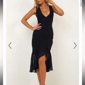Navy Blue/ black showpo dress